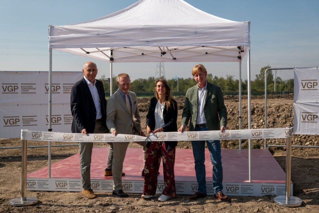 Reggio Emilia Logistics Hub construction