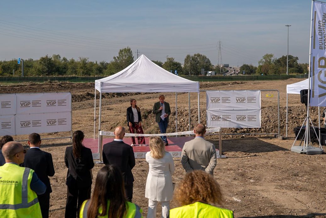 Reggio Emilia Logistics Hub construction